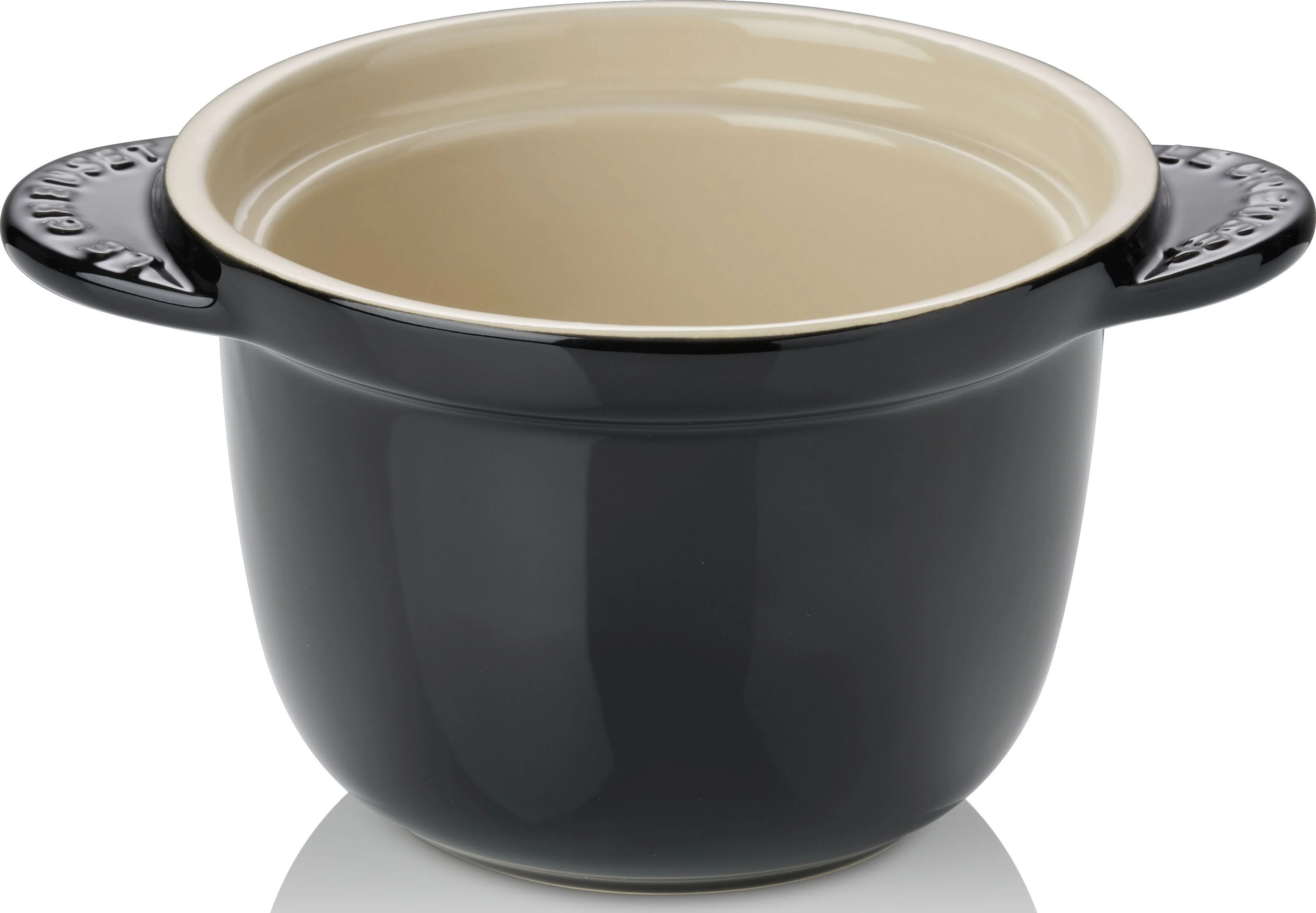 Le Creuset | Cocotte Every Mini Pot | 0.45 L | Stoneware | Black | Dishwasher proof | Lid included