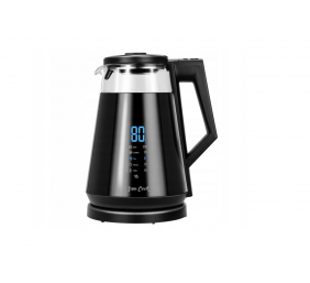 Sourcing | Kettle with temperature control | PSC-111/B | Electric | 1700 W | 1.7 L | Plastic/Glass | 360° rotational base | Black