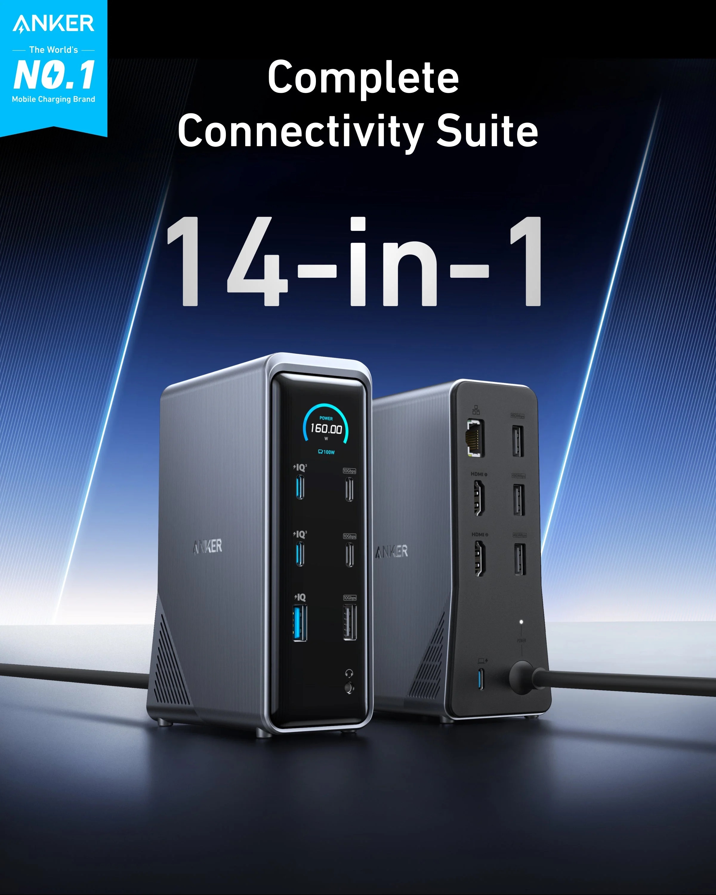 Anker Anker Prime Charging Docking Station 160W | A83B63A1