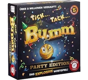 Ecost prekė po grąžinimo Piatnik 6483 Tick Tack Bumm šalis leidimas žaidimo klasika, Tinka nuo 12 me
