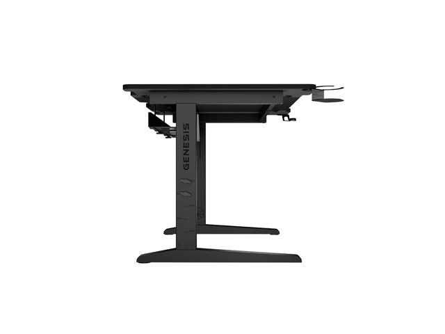 Genesis Gaming Desk | Holm 120 Modular | Black