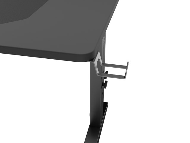 Genesis Gaming Desk | Holm 120 Modular | Black