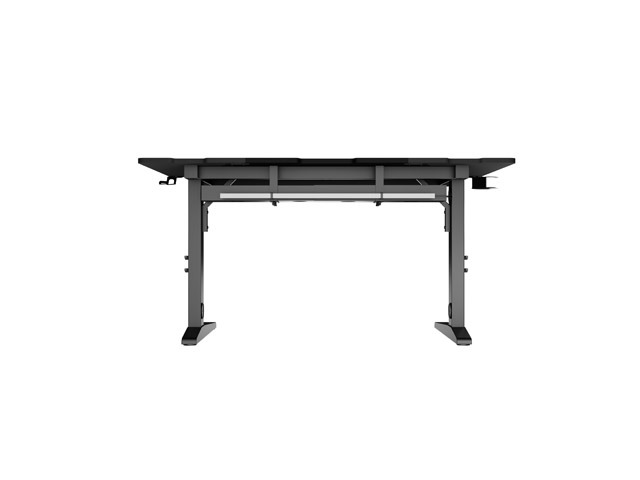 Genesis | Modular Gaming Desk | Holm 140 RGB | Anthracite Black