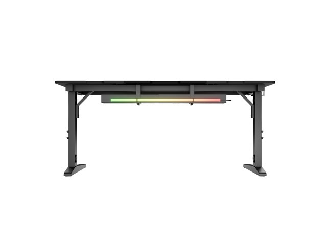 Genesis | Modular Gaming Desk | Holm 160 RGB | Anthracite Black