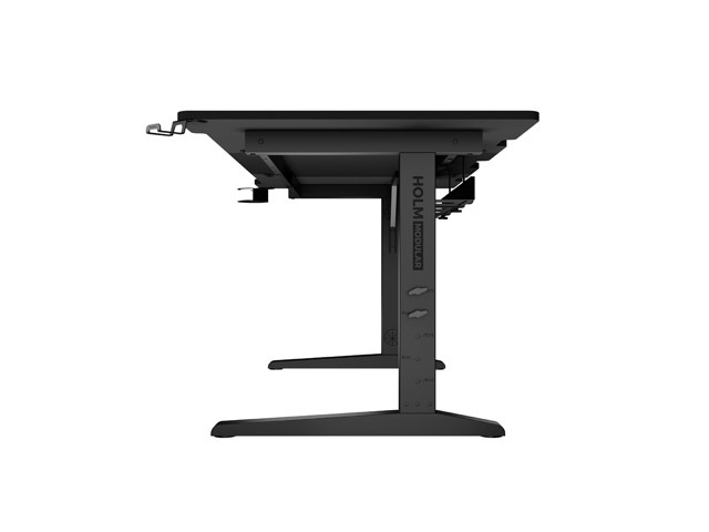 Genesis | Modular Gaming Desk | Holm 180 RGB | Anthracite Black