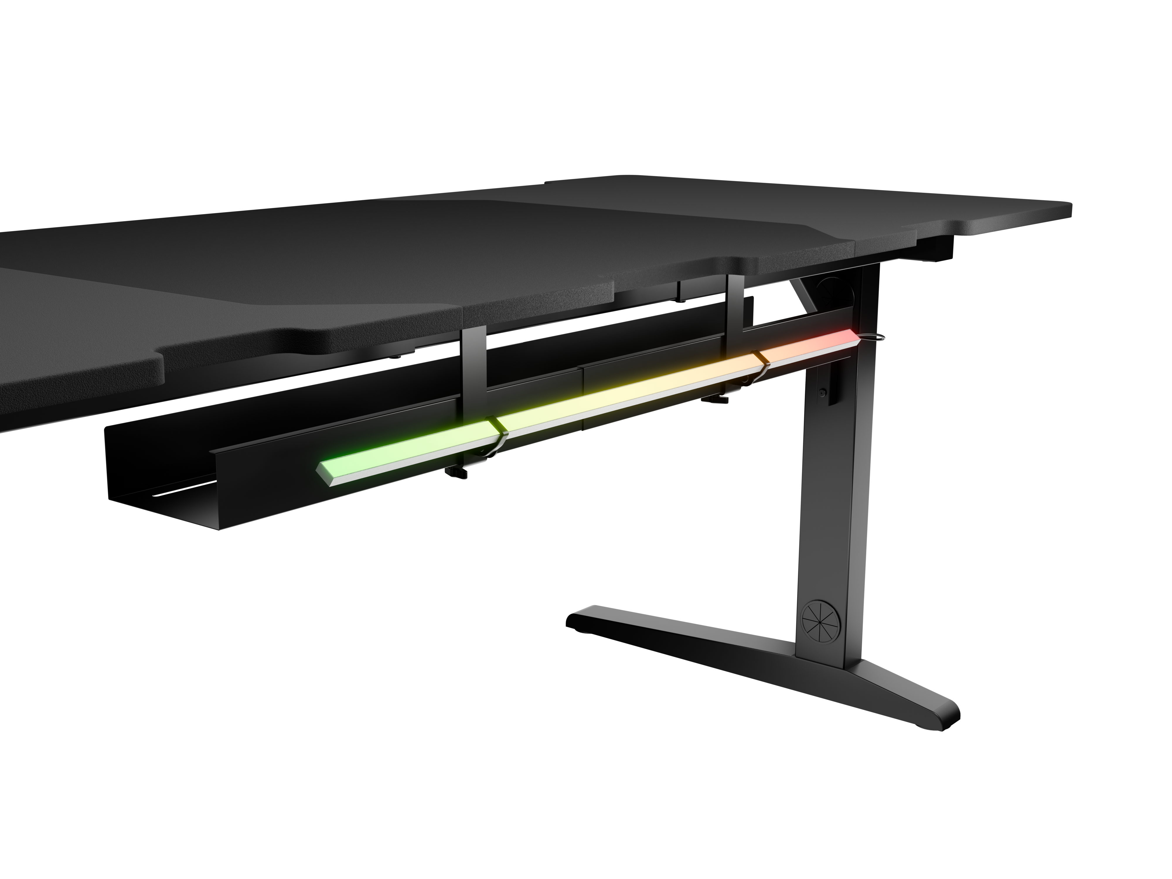 Genesis | Modular Gaming Desk | Holm 180 RGB | Anthracite Black