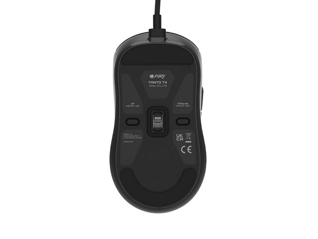 Fury Gaming Mouse | Tanto T4 | Wired | USB | Black