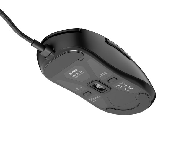Fury Gaming Mouse | Tanto T4 | Wired | USB | Black