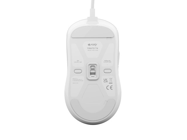 Fury Gaming Mouse | Tanto T4 | Wired | USB | White