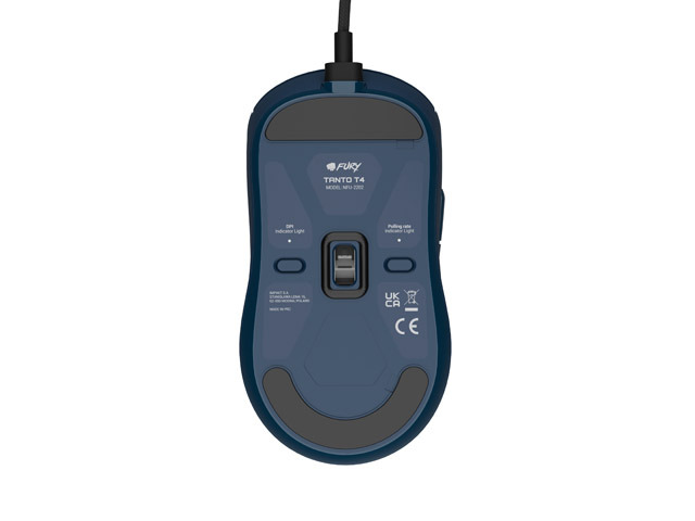 Fury Gaming Mouse | Tanto T4 | Wired | USB | Blue