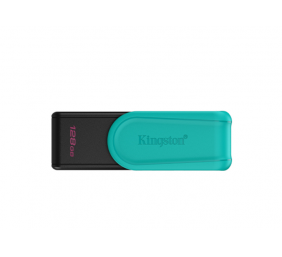 Kingston USB Flash Drive | DataTraveler Exodia S | 128 GB | USB 3.2 Gen 1 | Black/Turquoise