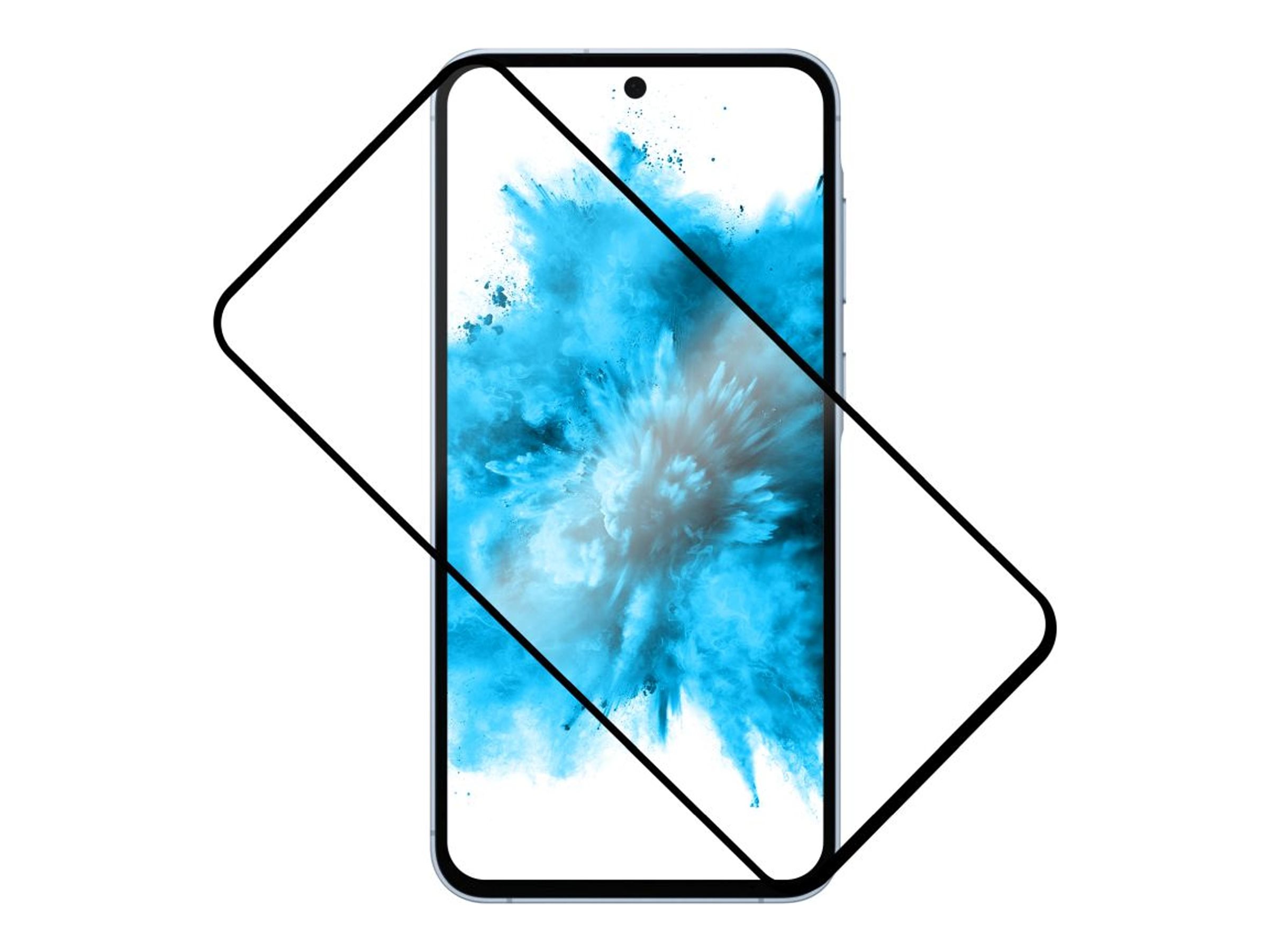 Fixed Screen Protector | Samsung | Galaxy A36 5G/A56 5G | Tempered Glass | Black | Full Cover 2.5D