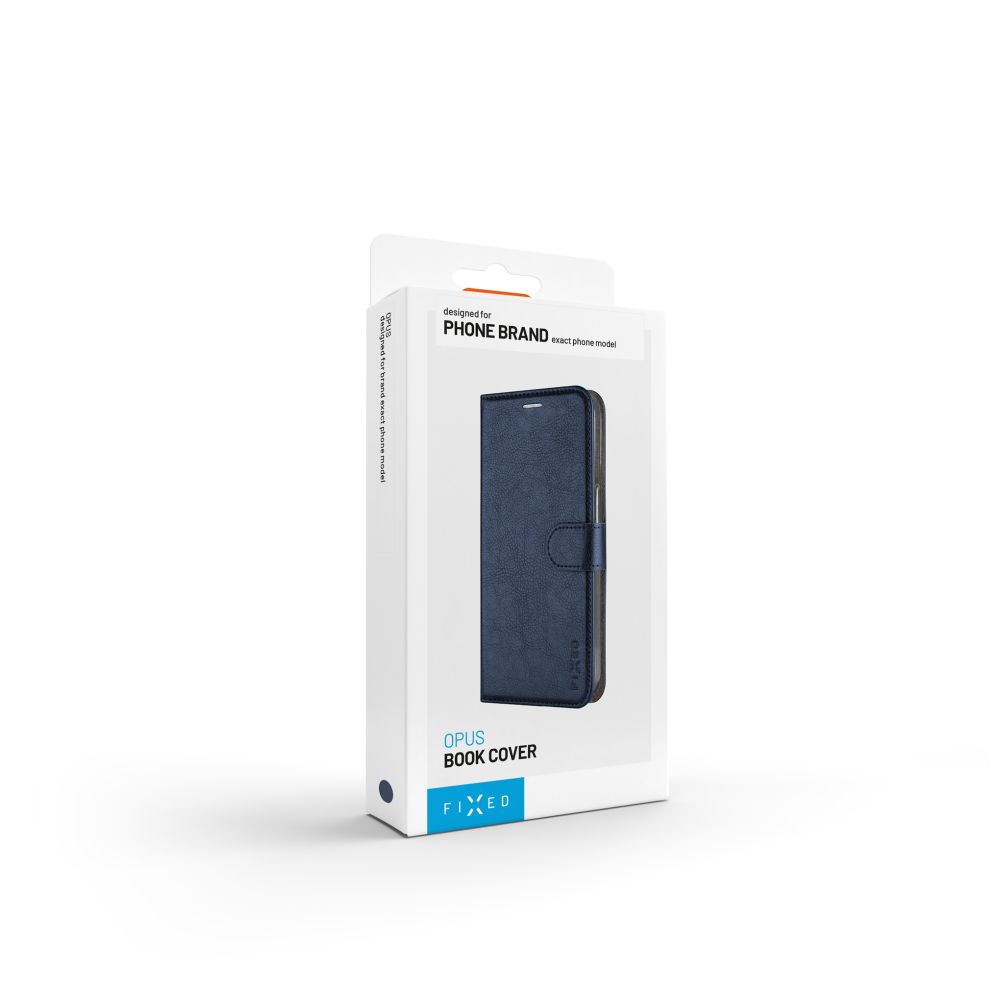 Fixed Opus | Book Case | Samsung | Galaxy A36 5G/A56 5G | Leather | Blue