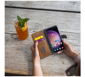 Fixed Opus | Book Case | Samsung | Galaxy A56 5G | Leather | Brown