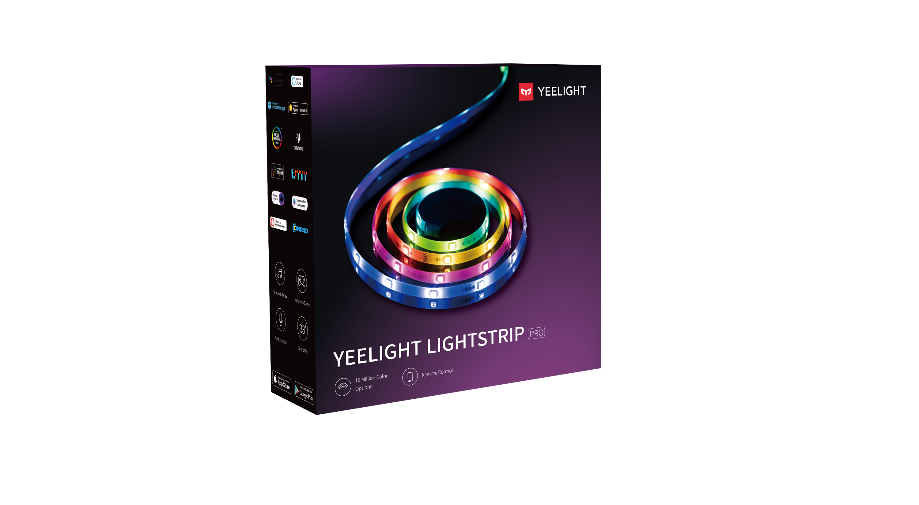 Yeelight|LED Lightstrip Pro 2m|1.2 W|WLAN, Bluetooth