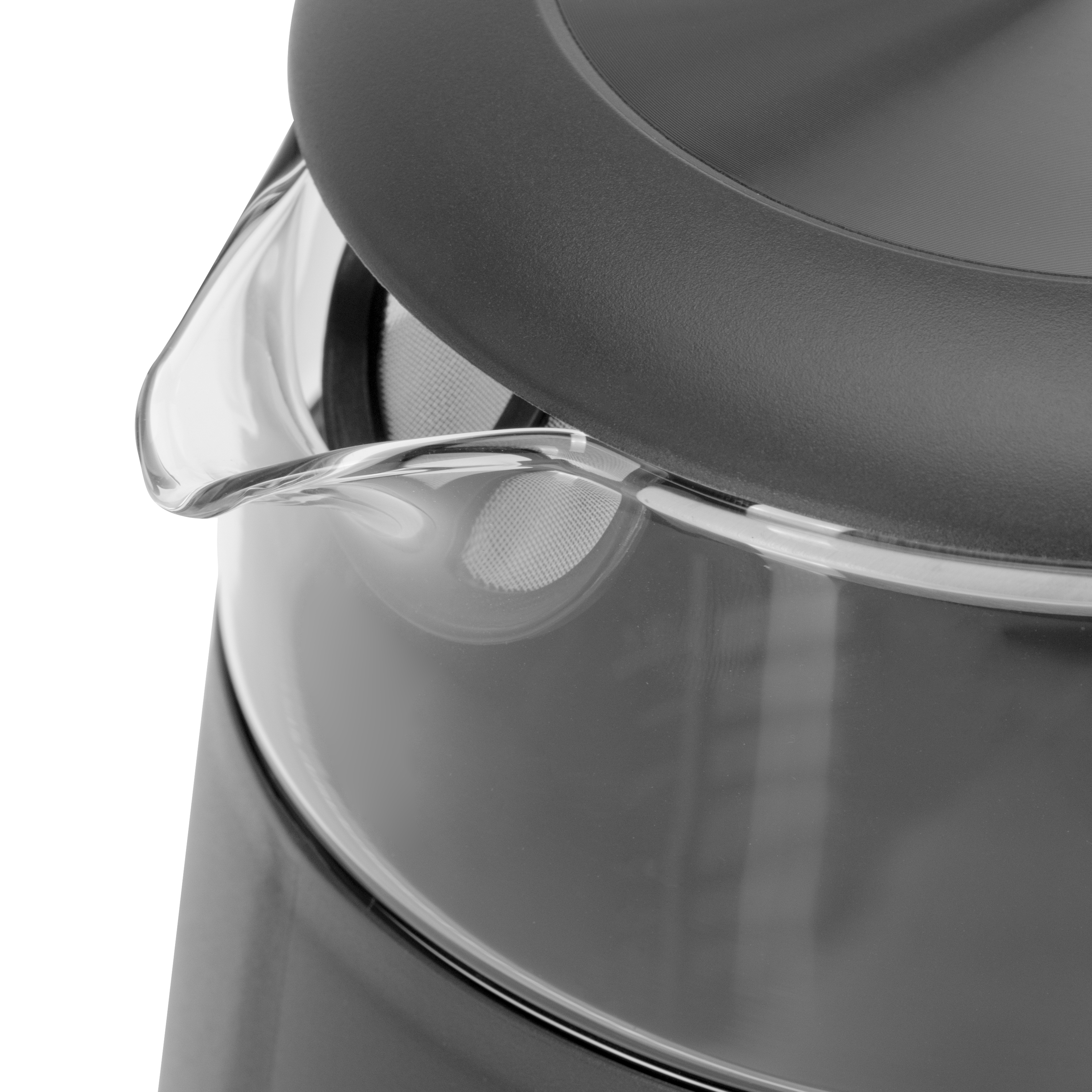 Adler Kettle with LED Display | AD 1305 | Electric | 2200 W | 1.7 L | Plastic | 360° rotational base | Grey