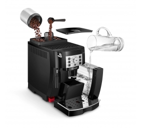 Delonghi | Coffee Maker | ECAM22.115.B Magnifica S | Pump pressure 15 bar | Built-in milk frother | Automatic | 1450 W | Black