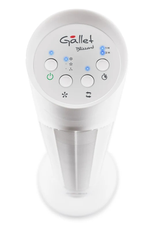 Gallet Column fan | GALVEN82T | Tower Fan | White | Diameter 23 cm | Number of speeds 3 | Oscillation | 45 W | Remote control