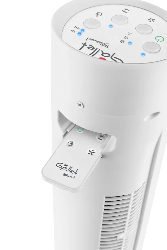 Gallet Column fan | GALVEN82T | Tower Fan | White | Diameter 23 cm | Number of speeds 3 | Oscillation | 45 W | Remote control