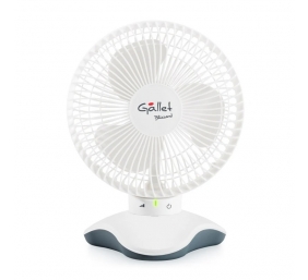 Gallet Fan | GALVEN6 | Table Fan | White | Diameter 15 cm | Number of speeds 3 | Oscillation | 5 W