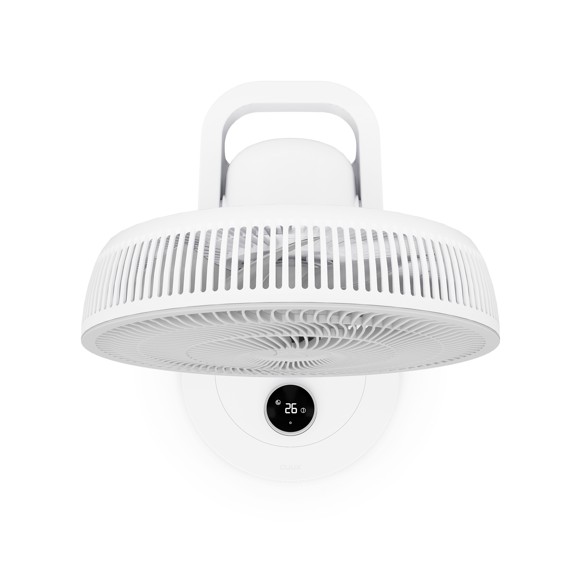 Duux | Fan | Whisper 2 | Stand Fan | White | Diameter 34 cm | Number of speeds 26 | Oscillation | 1.6-19 W | Remote control