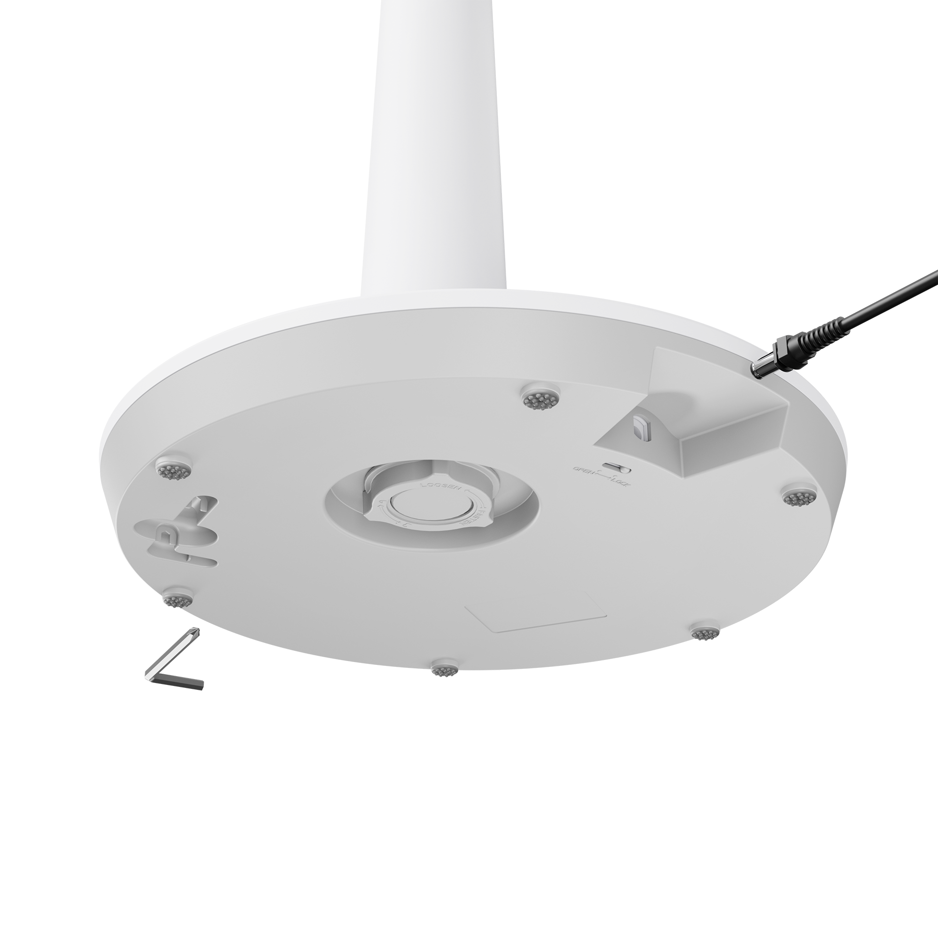 Duux | Fan | Whisper 2 | Stand Fan | White | Diameter 34 cm | Number of speeds 26 | Oscillation | 1.6-19 W | Remote control