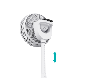 Duux | Fan | Whisper 2 | Stand Fan | White | Diameter 34 cm | Number of speeds 26 | Oscillation | 1.6-19 W | Remote control