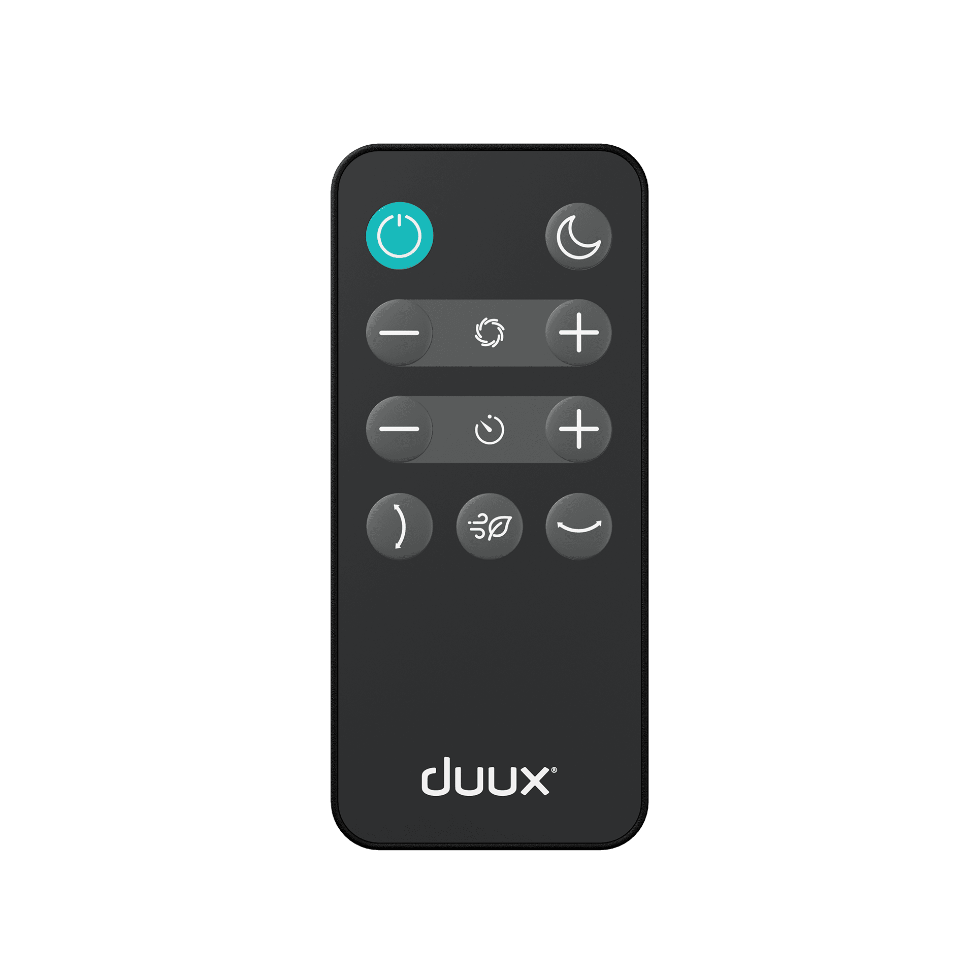 Duux | Fan | Whisper 2 | Stand Fan | Gray | Diameter 34 cm | Number of speeds 26 | Oscillation | 1.6-19 W | Remote control