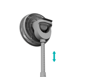 Duux | Fan | Whisper 2 | Stand Fan | Gray | Diameter 34 cm | Number of speeds 26 | Oscillation | 1.6-19 W | Remote control