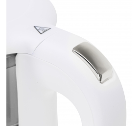 Adler Kettle with LED Display | AD 1305 | Electric | 2200 W | 1.7 L | Plastic | 360° rotational base | White/Silver