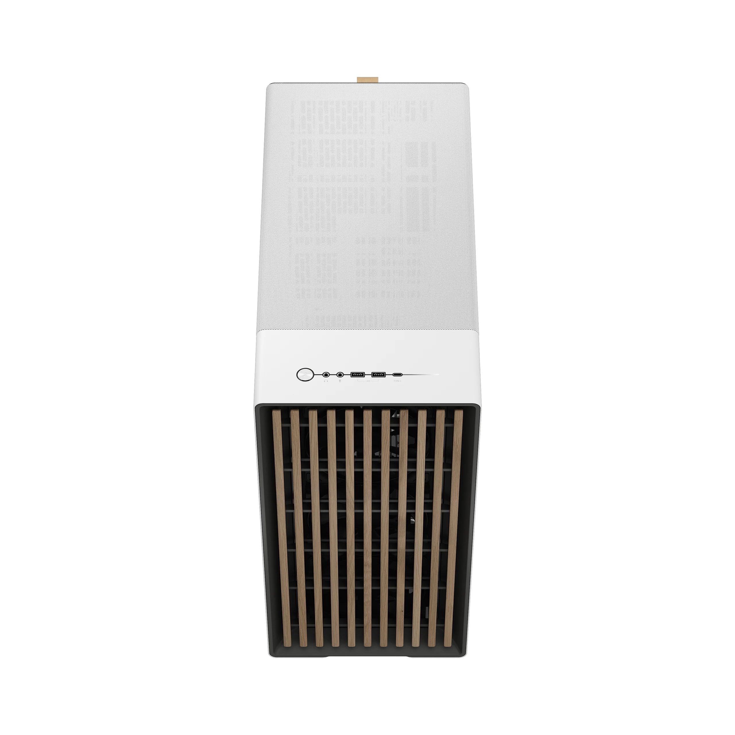 Fractal Design Computer Case | North XL | Chalk White TG Clear | ATX | Power supply included No