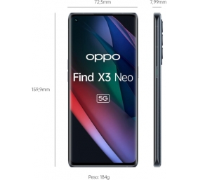 Ecost prekė po grąžinimo OPPO Find X3 Neo Smartphone 5G, Qualcomm865, Display 6.55''FHD+AMOLED