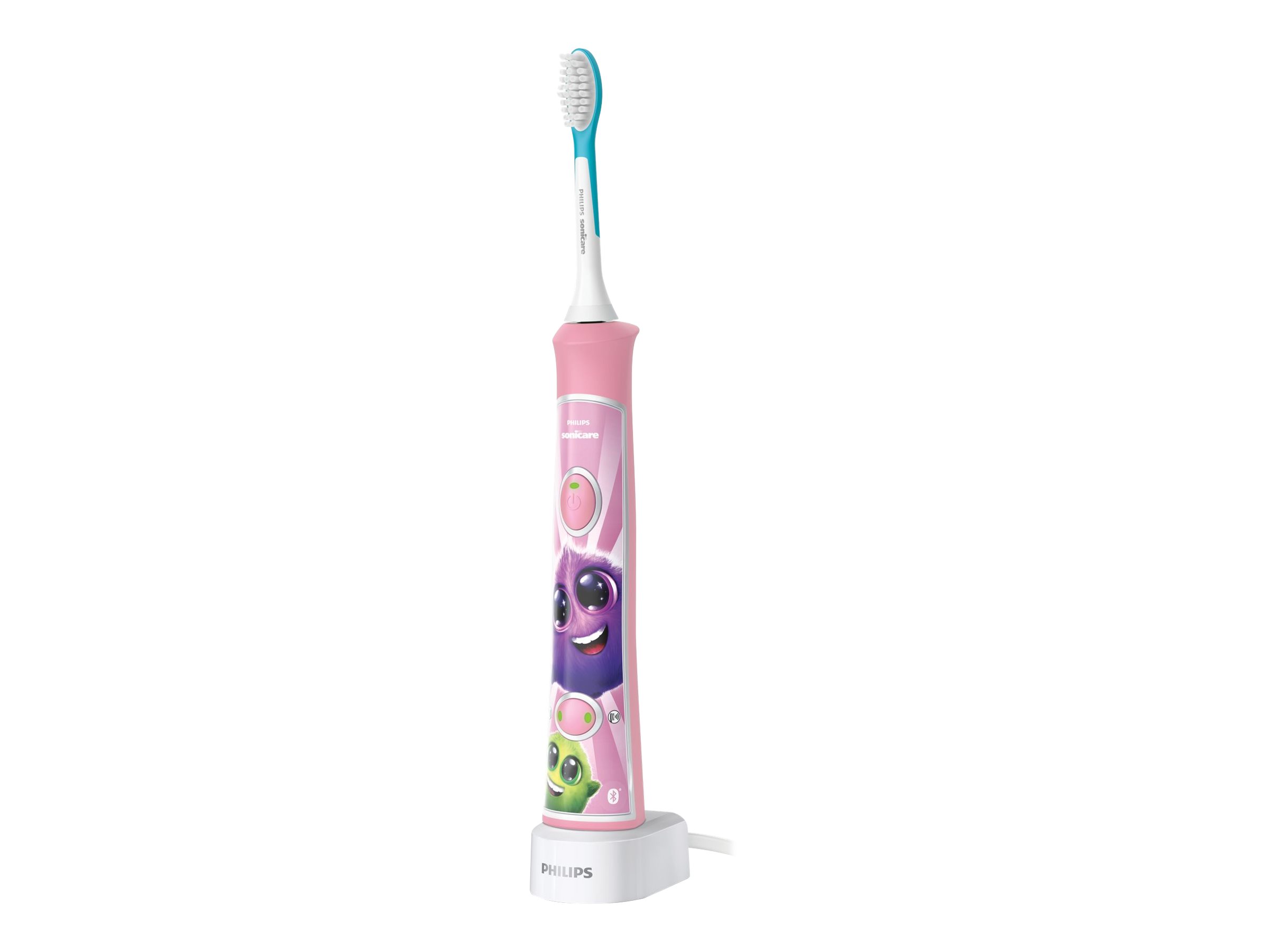 Philips | Electric toothbrush | HX6352/42 | Rechargeable | For kids | Number of brush heads included 2 | Number of teeth brushing modes 2 | Sonic technology | Pink