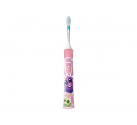 Philips | Electric toothbrush | HX6352/42 | Rechargeable | For kids | Number of brush heads included 2 | Number of teeth brushing modes 2 | Sonic technology | Pink