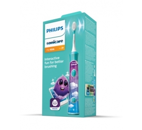 Philips Sonicare For Kids HX6322/04 Electric Toothbrush, Mėlyna