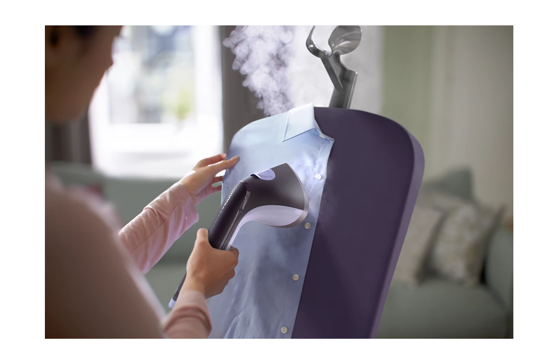 Philips | Stand Garment Steamer with XL StyleBoard | STE3180/30 | Stand Steamer | 2000 W | 2 L | 40 g/min | Purple