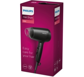 Philips EssentialCare BHC010/10 Plaukų džiovintuvas 1200 W, Juoda