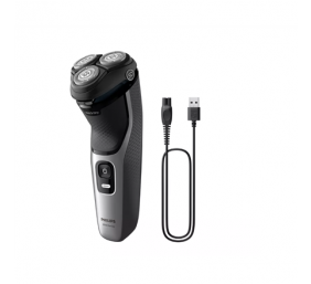 Philips | Shaver | S3143/00 | Operating time (max) 60 min | Wet & Dry | Lithium Ion | Silver/Black
