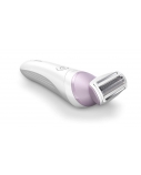 Philips Lady Shaver 6000 Series BRL136/00 Wet &amp; Dry Belaidis skustuvas, White/Lilac