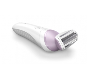 Philips Lady Shaver 6000 Series BRL136/00 Wet &amp; Dry Belaidis skustuvas, White/Lilac