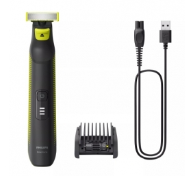 Philips OneBlade Pro QP6506/15 Plaukų skustuvas / kirpimo mašinėlė, Juoda/Žalia