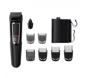 Philips Multigroom 3000 Series MG3730/15, 8-in-1 Plaukų kirpimo mašinėlė, Juoda