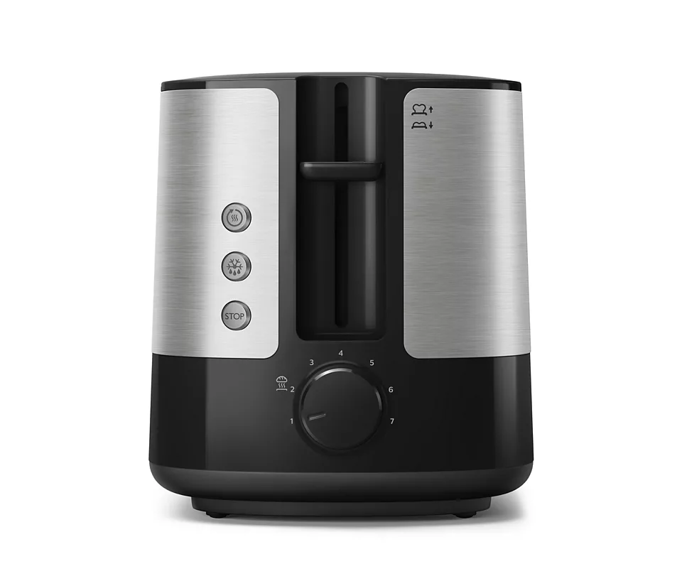 Philips | Toaster | HD2637/90 Viva Collection | Number of slots 2 | Housing material  Metal/Plastic | Black