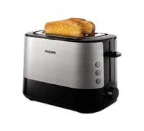 Philips | Toaster | HD2637/90 Viva Collection | Number of slots 2 | Housing material  Metal/Plastic | Black