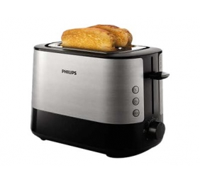 Philips | Toaster | HD2637/90 Viva Collection | Number of slots 2 | Housing material  Metal/Plastic | Black