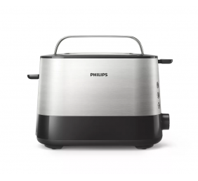 Philips | Toaster | HD2637/90 Viva Collection | Number of slots 2 | Housing material  Metal/Plastic | Black