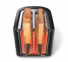 Philips | Toaster | HD2637/90 Viva Collection | Number of slots 2 | Housing material  Metal/Plastic | Black