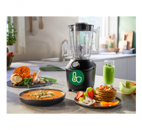 Philips Blender | HR2291/01 3000 Series | Tabletop | 600 W | Jar material Glass | Jar capacity 2 L | Ice crushing | Black