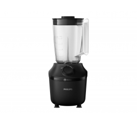 Philips Blender | HR2291/01 3000 Series | Tabletop | 600 W | Jar material Glass | Jar capacity 2 L | Ice crushing | Black