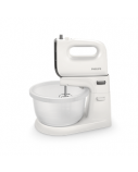 Philips | Mixer | Viva Collection HR3745/00 | Mixer with bowl | 450 W | Number of speeds 5 | Turbo mode | White